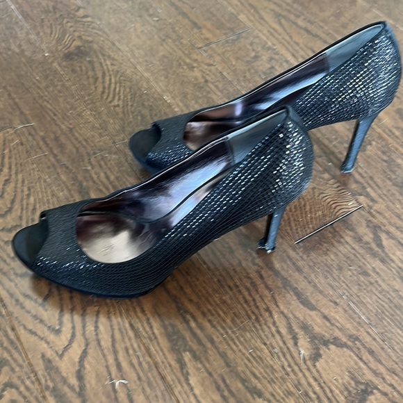 Michael Sequin Peep Toe - Picture 4 of 8